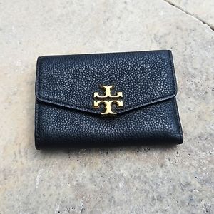 Tory Burch black leather wallet